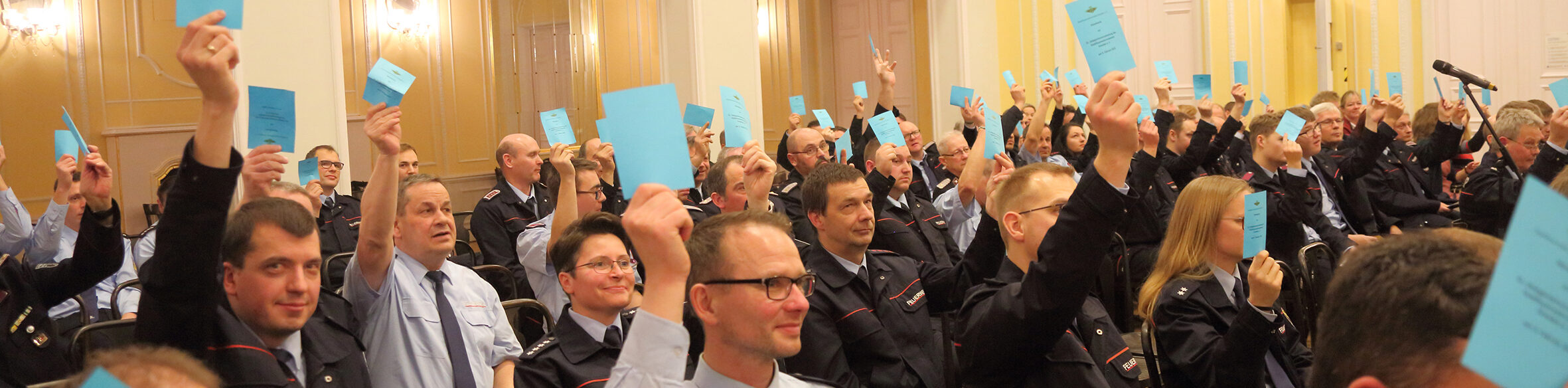 Jahreshauptversammlung und Verbandsdelegiertenversammlung 2023 der Feuerwehr Dresden