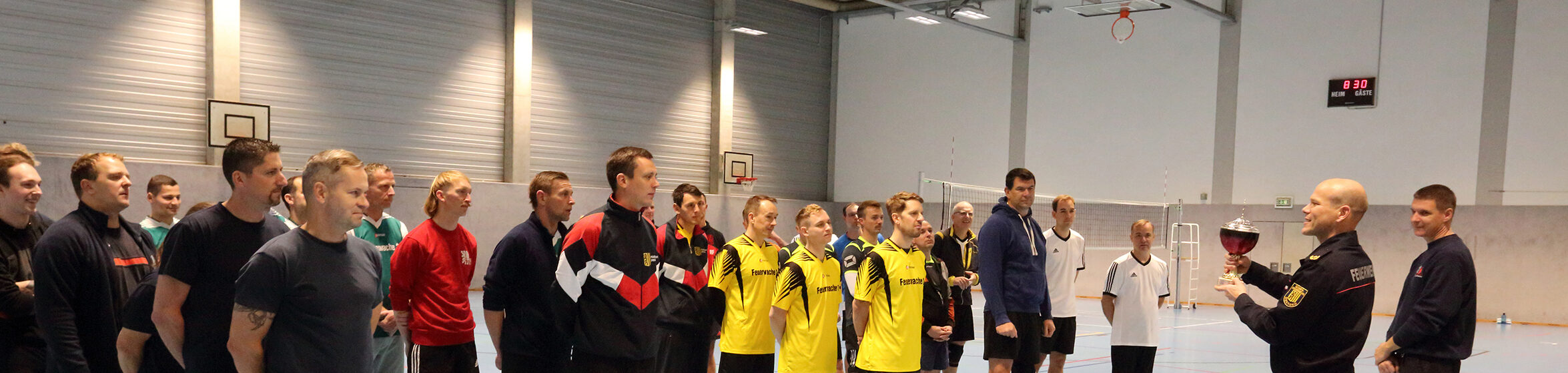 20. Volleyballturnier der Berufsfeuerwehr Dresden